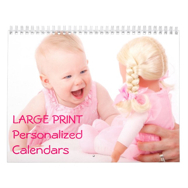 Calendários Personalizados de Grande Impressão (Capa)