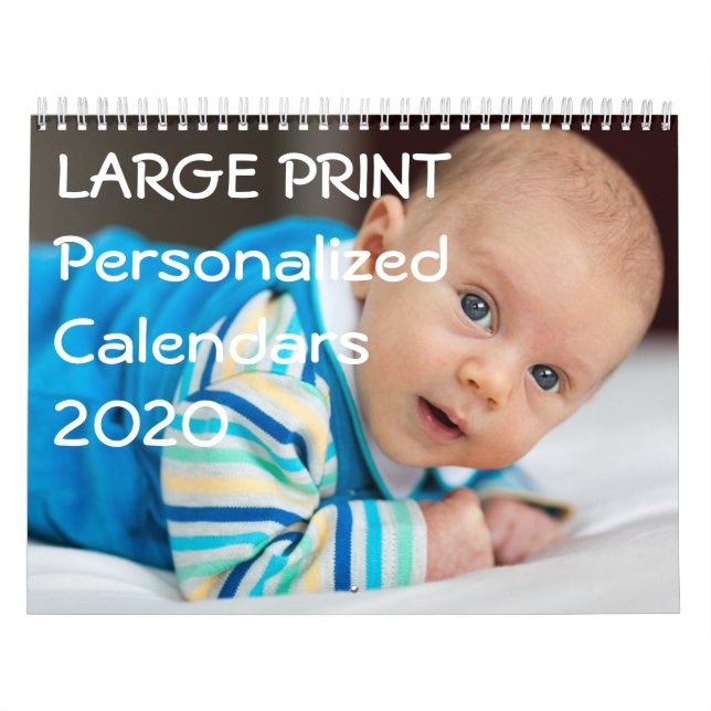 Calendários Personalizados para Impressão Grande 2 (Capa)
