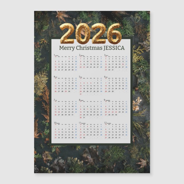  Calendars 2026 Adorable Reindeer At Night (Frente)