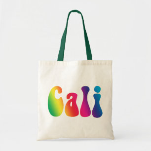 Cali Tie-Dye California Hippie Canvas Beach Bolsa