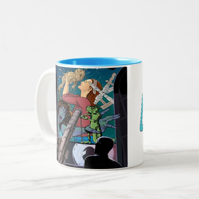 Caliber apresenta caneca de café V4 (Frente Esquerda)