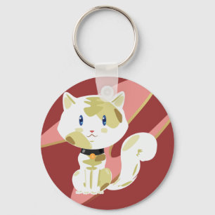 Calico Cat Chaveiro