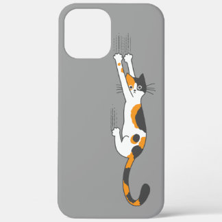Calico Cat Prendendo-se no Engraçado Cat Lover