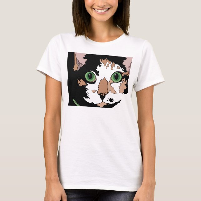 Calico Cat T-Shirt (Frente)