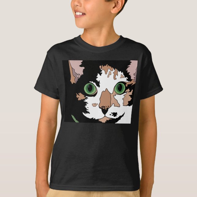 Calico Cat T-Shirt (Frente)