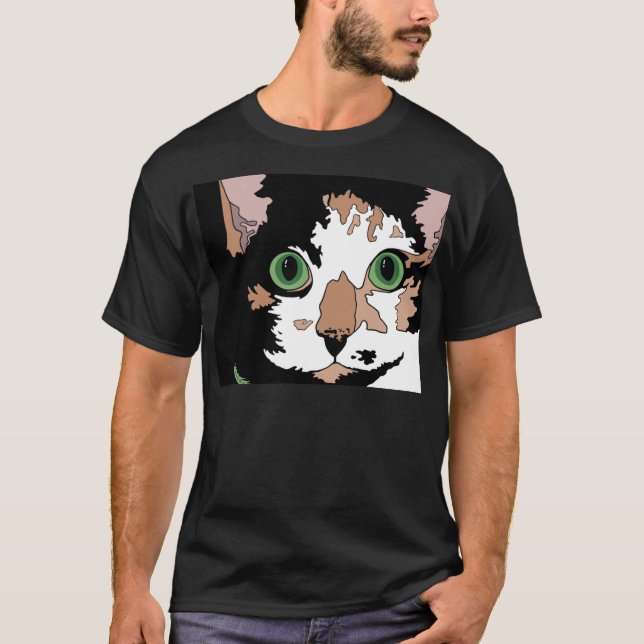 Calico Cat T-Shirt (Frente)