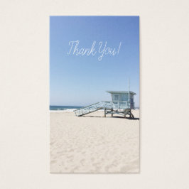 California Beach - Obrigado - Mini Card