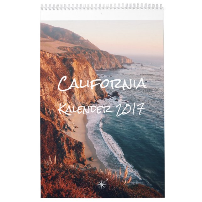 California calendário 2017 (Capa)