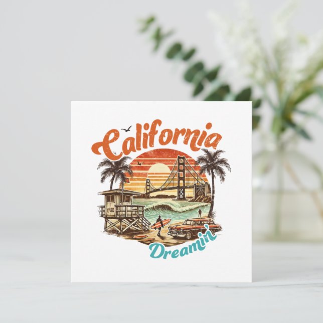 California Dreamin" - Ponte Costeira, Praia (Em pé/Frente)