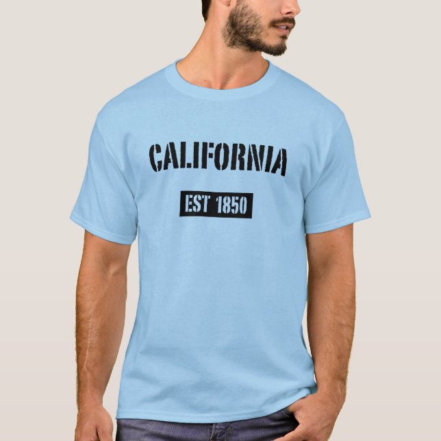 California EST 1850 T-Shirt (Frente)