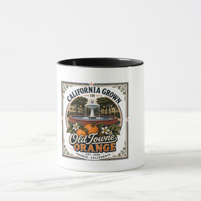 California Grown - Old Towne Orange Caneca  (Centro)