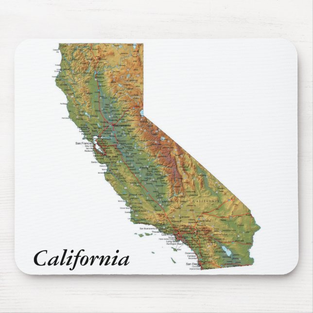 Califórnia Mousepad (Frente)