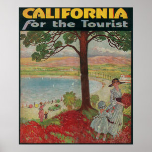Califórnia para o poster do turista