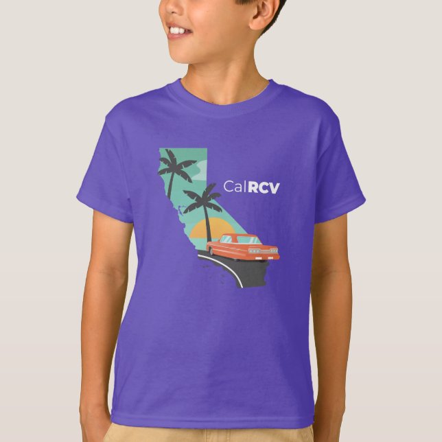 California + RCV Youth T-Shirt (Frente)