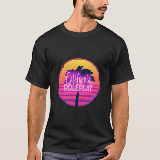 California Roleplay Palm T-Shirt (Frente)
