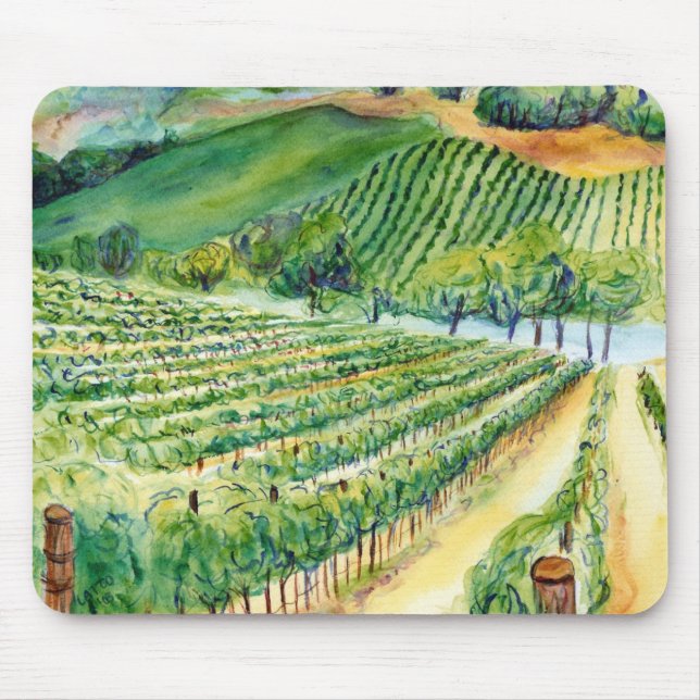 California Vineyard Mousepad (Frente)