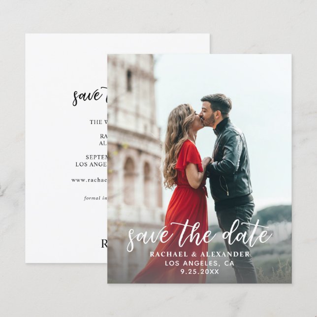 Caligrafia 2-A mais leve de fotografia do orçament (Frente/Verso)