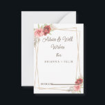 Caligrafia Boas Desejos e Cartão de Aconselhamento<br><div class="desc">Esta é a bela caligrafia elegante, boa vontade de casamento e cartão de conselho. Isto é perfeito para o seu simples casamento de verão no arco-íris. É perfeito como cartões de casamento, cartões de visitas e muito mais. É perfeito para um casamento moderno e pode ser usado para qualquer evento....</div>