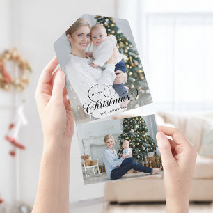 Caligrafia de Natal Elegante 1-Foto