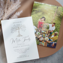 Caligrafia de Reunião da Família de Árvores de Aqu