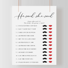 Caligrafia Disse Que Disse Jogo De Chá de panela