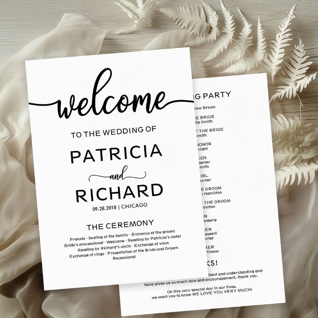 Caligrafia do Programa de Cerimônia de Casamento d (Criador carregado)