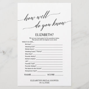Caligrafia Elegante Como Você Conhece A Noiva?