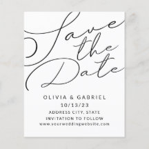 Caligrafia Elegante Minimalista simples na moda