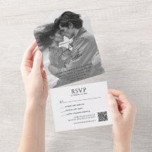 Caligrafia minimalista Cód. QR tudo em um