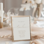 Caligrafia minimalista Número de Tabela 12 de marf<br><div class="desc">Design apresenta uma fonte manuscrita e um design minimalista moderno. Projetado para coordenar com a Coleção de Convite para Casamento "Glam Natural". Para alterar os detalhes, clique em "Personalizar este modelo", "Detalhes". Para mover o texto ou alterar o tamanho, a fonte ou a cor, clique em "Editar usando a Ferramenta...</div>