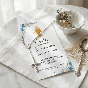 Caligrafia Minimalista Primeira Comunhão Orar