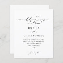 Caligrafia Moderna Branca e Preta do Orçamento 3 C