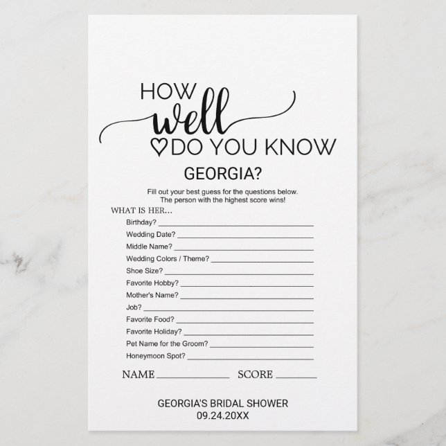 Caligrafia Negra Simples O Que Há Em Seu Jogo De B (Frente)