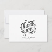Caligrafia Personalizada Agradecimento Casamento O