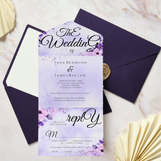 Caligrafia Romântica Elegante O Casamento