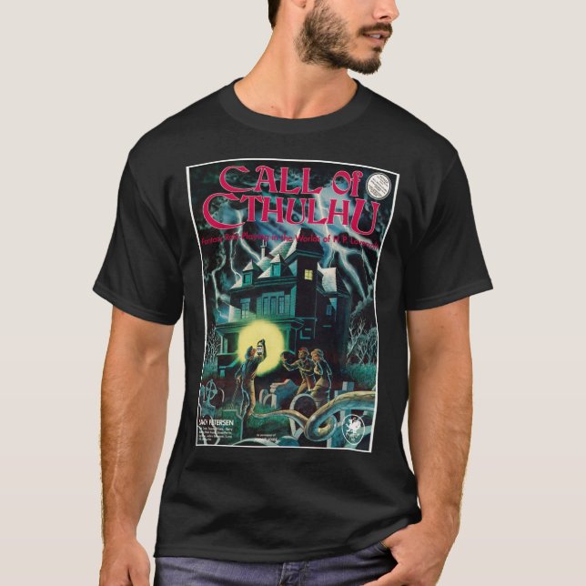 Call of Cthulhu 1st Edition Cover Classic T-Shirt (Frente)