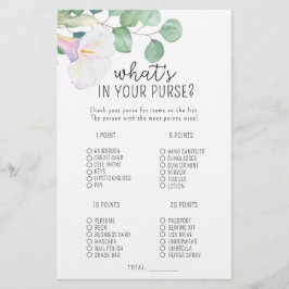 Calla e eucalipto - O que há no seu jogo de bolsa?