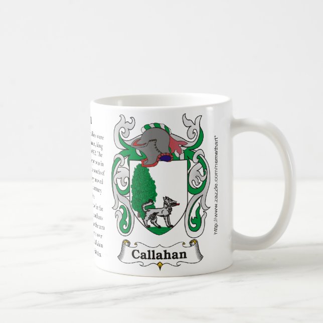 Callahan, a origem e significado em uma caneca (Direita)