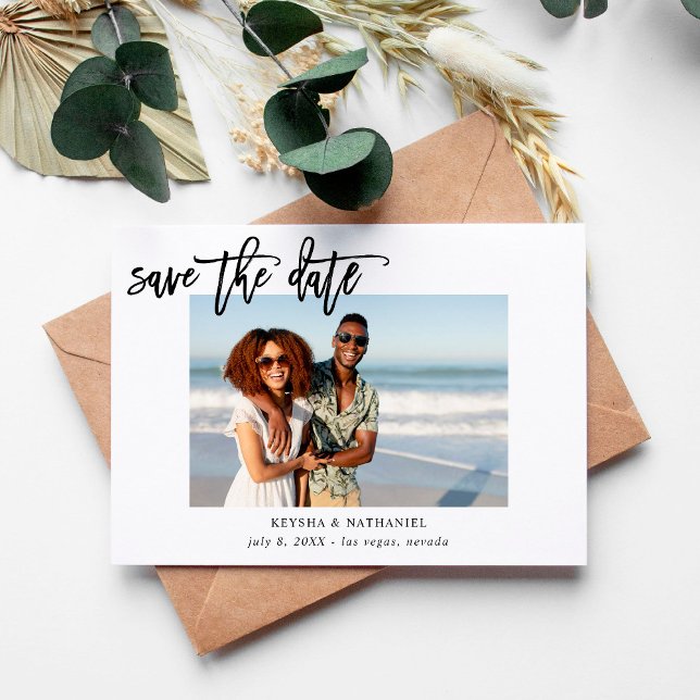 Calliografia Uno Foto Salvar Data (Criador carregado)