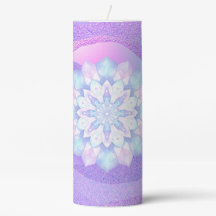 Calm Within – Peaceful Mandala Meditation Candle