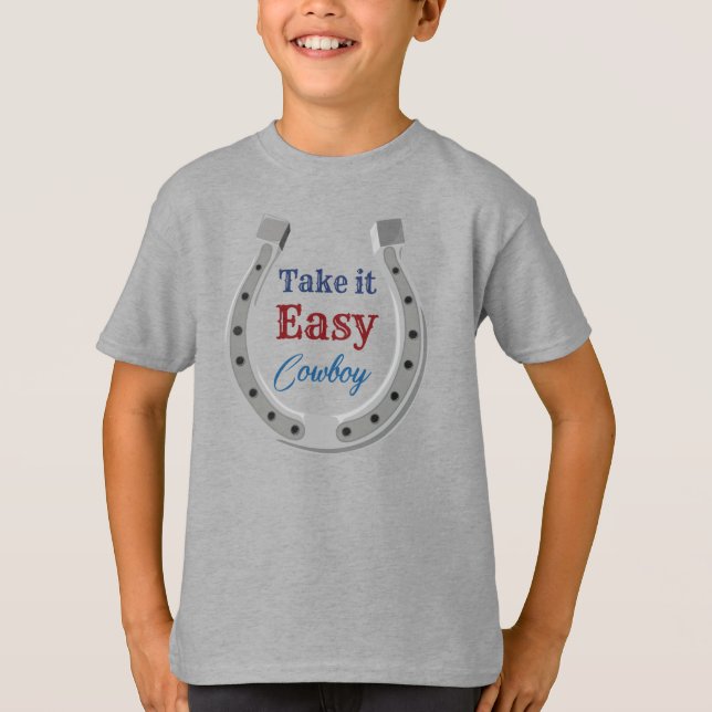 Calma, cowboy T-Shirt (Frente)
