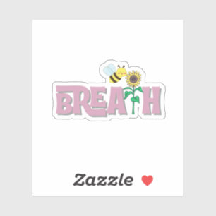 Calma e adesivo minimalista