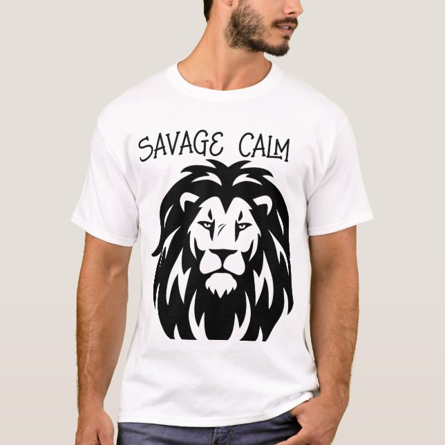 Calma Salva - Camiseta T de Lion Energy Tee (Frente)