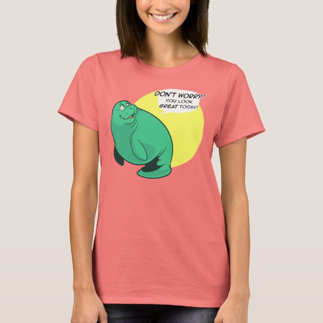 Calmando Camisa de Manatee (Frente)
