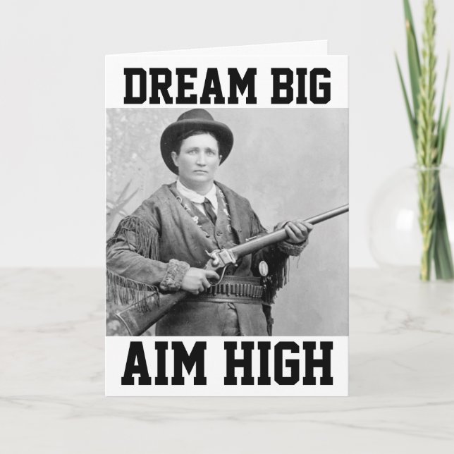 CALMANITY JANE BIRTHDAY PARA CARTÕES AMIGOS (Frente)