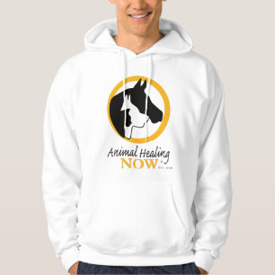 Calor de animais agora Suéter com capuz masculina