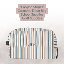 Calypso Stripes Cinza Rosa Colorida Tan Azul