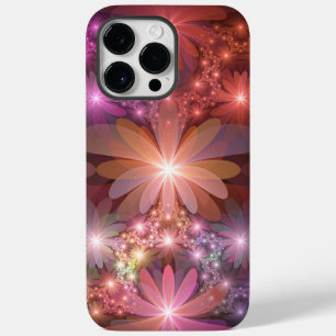 Cama De Flores Arte Fractal Abstrato brilhante Col