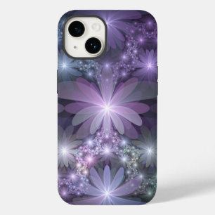 Cama de Flores Arte Fractal Abstrato Moderno e Bri