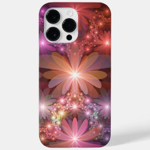 Cama De Flores Colorida Abstrata Arte Fractal Bril